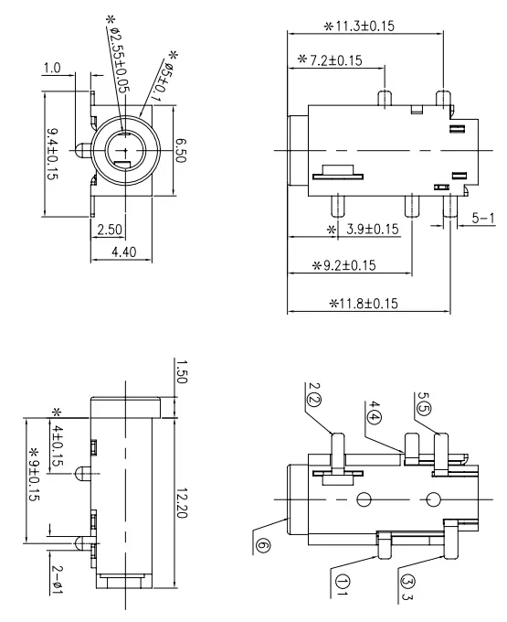 Wholesale Audio dc Power Jack Female Connectors,Audio dc Power Jack ...