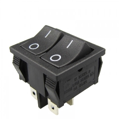 Double Hole Rocker Switch