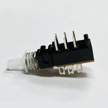 Latching  push button switch