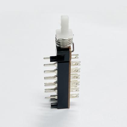 Latching  push button switch