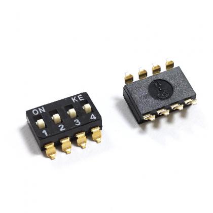 SMD 8pin black dip switch