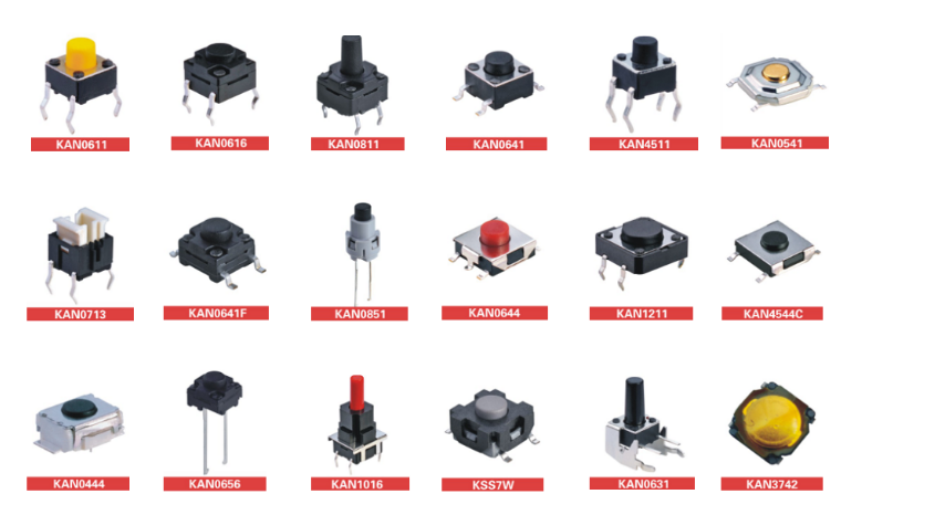 Select Gangyuan smd tactile switches for your project